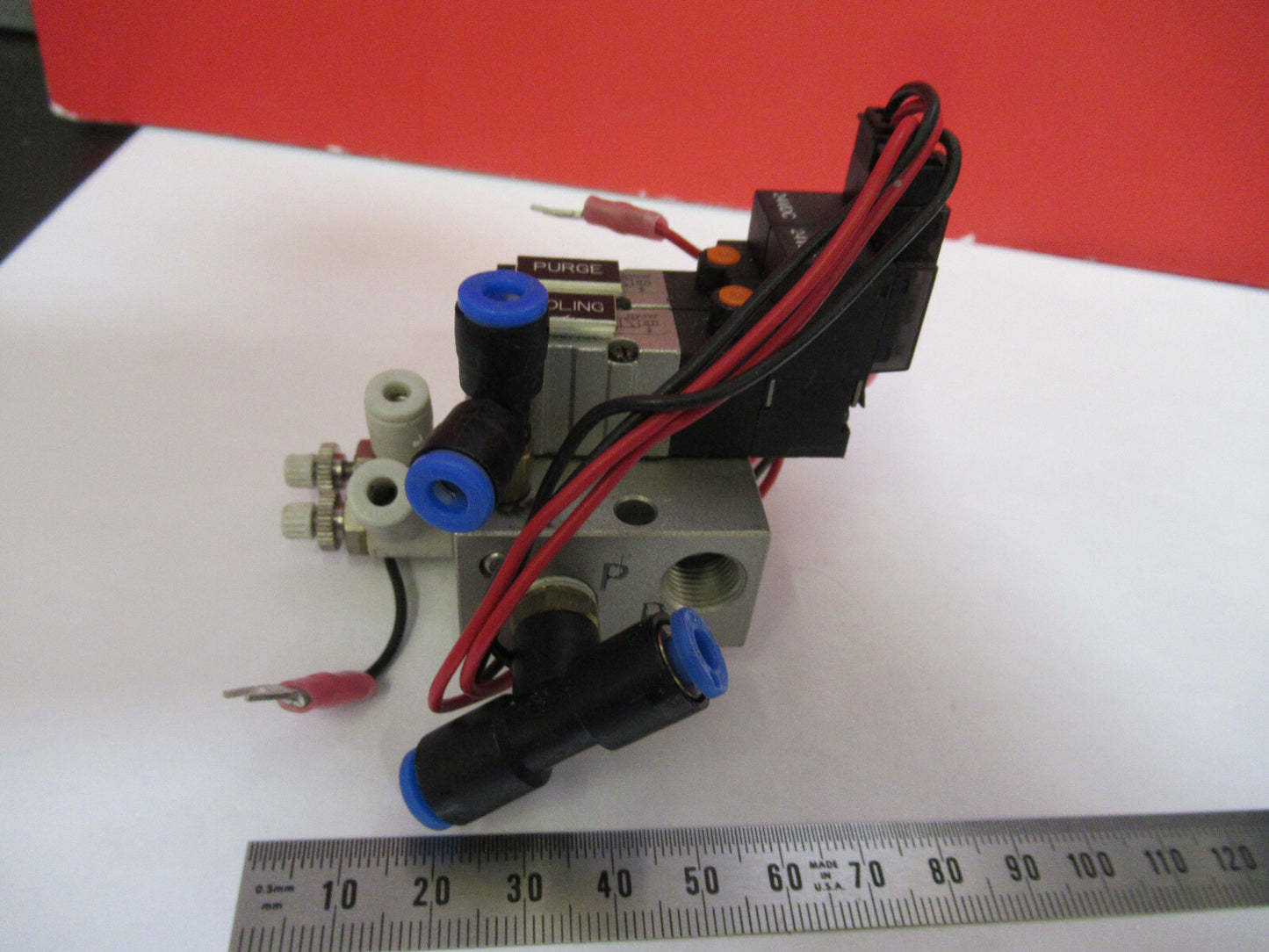 SMC JAPAN PNEUMATICS CONTROL AS REMOVED  AS PICTURED  T7-A-29
