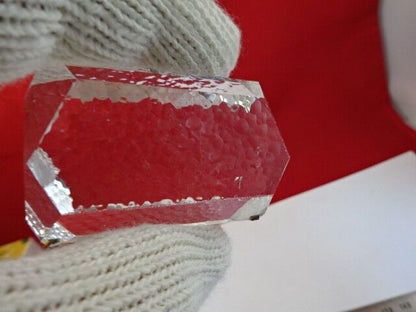 RARE BOULE SYNTHETIC QUARTZ SINGLE CRYSTAL HIGH PRESSURE SEED INSIDE &5-DT-C