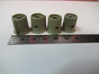 HP HEWLETT PACKARD SET OF PLASTIC KNOBS INSTRUMENT AS PICTURED Y6-B-18