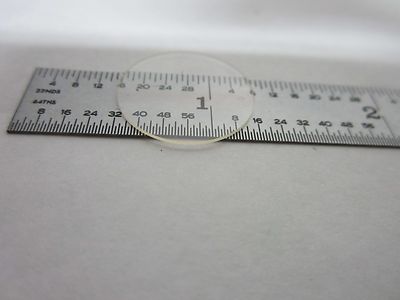 SAPPHIRE ROUND BLANK WAFER LASER OPTICS AS IS BIN#M3-16