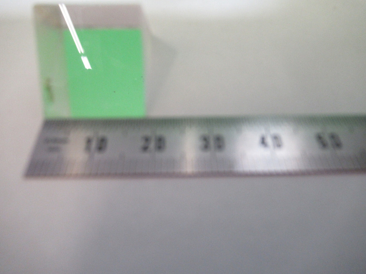 BAUSCH LOMB GLASS PRISM OPTICS MICROSCOPE OPTICAL PART AS PICTURED 98-A-04