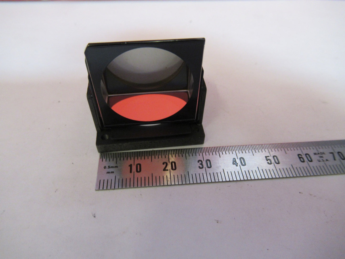 LEICA LEITZ GERMANY DMRB HEAD GLASS PRISM MICROSCOPE PART AS PICTURED T5-A-16