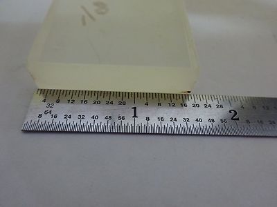 OPTICAL DIFFUSER [one side polished] GLASS SLAB LASER OPTICS  BIN#W5-A-27