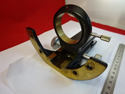 Wild Swiss M20 Brass Condenser Holder Microscope Heavy Part