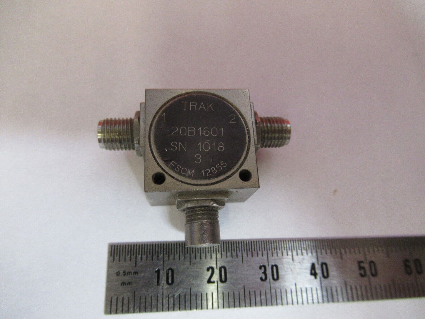 TRAK MICROWAVE RF ISOLATOR FREQUENCY CONTROL AS PICTURED &G4-A-04