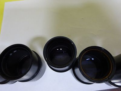LOT MICROSCOPE EYEPIECES OCULAR OPTICS #X8-44