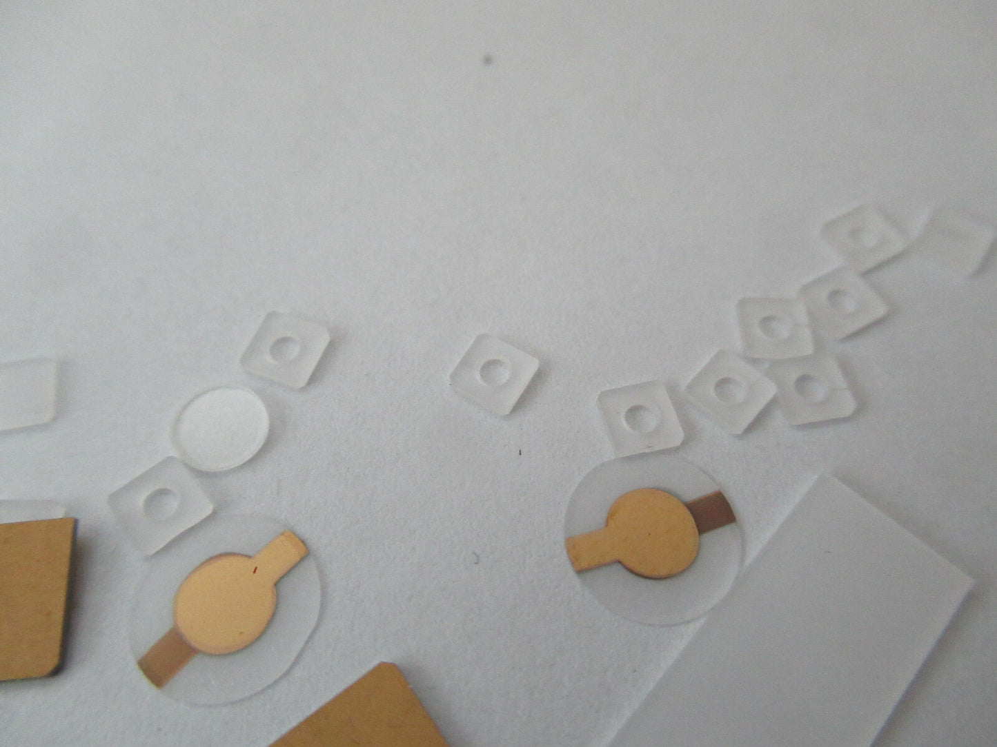 Lot Blank Piezoelectric Quartz Crystal X- Y- Yx-cut Piezo Sensor AS Pic