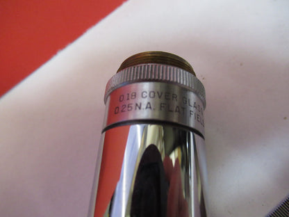Industrial Bausch & Lomb 10X Lens Objective Microscope