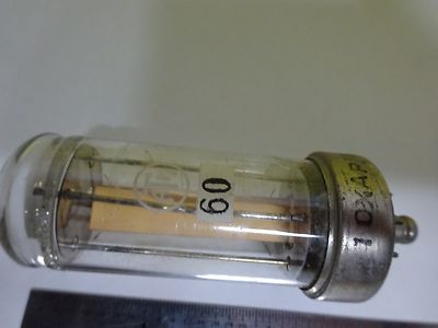 ANTIQUE QUARTZ RADIO CRYSTAL ATM GLASS RADIO ENGLAND FREQUENCY CONTROL #W7-31