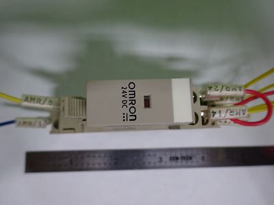 OMRON RELAY 24 VDC G2R-2-S CONTROL SYSTEMS AS IS BIN#X9-05