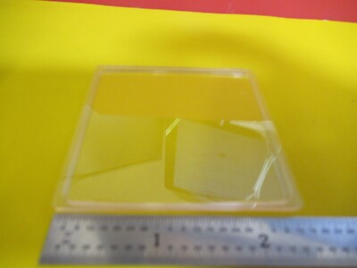 Optical Plastic Window with Ledge ECY1027 Optics