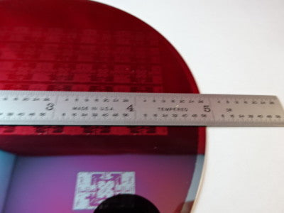 COLLECTABLE SEMICONDUCTOR WAFER SILICON WITH COMPONENTS NICE AS IS #83-A-25