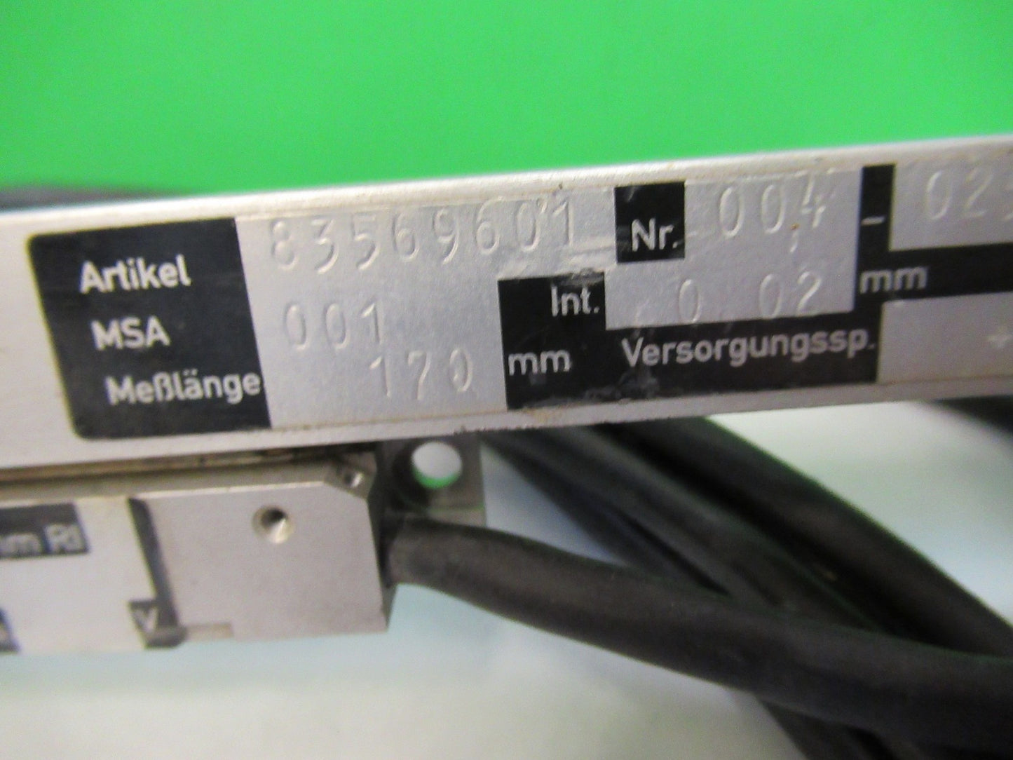 MEASURING LINEAR POSITION BOECKELER HEIDENHAIN MICROSCOPE PART AS PIC T3-C-12