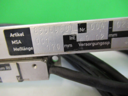 MEASURING LINEAR POSITION BOECKELER HEIDENHAIN MICROSCOPE PART AS PIC T3-C-12