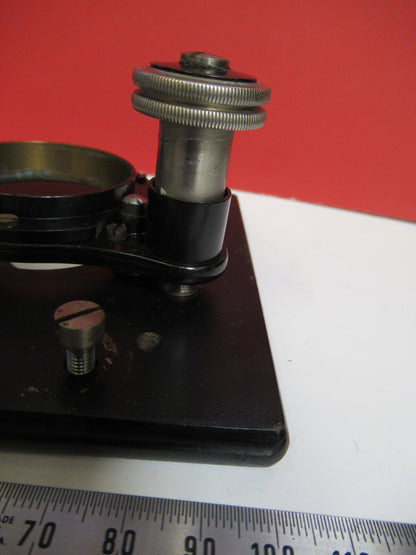 BAUSCH LOMB STAGE TABLE SPECIMEN MICROSCOPE PART AS PICTURED Y4-A-50