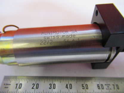 SWISS MINI MOTOR LEITZ MICROSCOPE ROBOTICS MECHATRONICS AS PICTURED S4-B-96