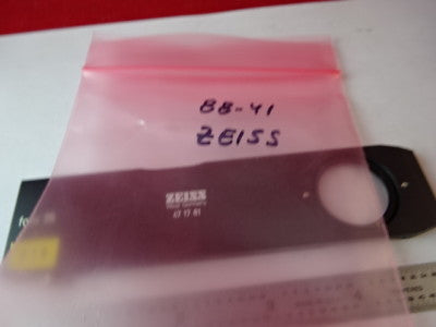 Microscope Part Carl Zeiss AG Germany IM405 Filter Slide 471781 Optics