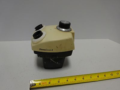 Microscope Stereo Head Leica Stereozoom 4 Optics AS IS