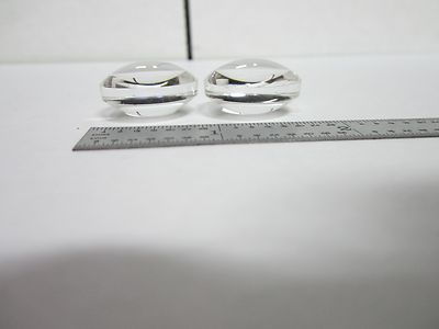 Lot 2 Ea Optical Bi Convex Lenses Laser Optics