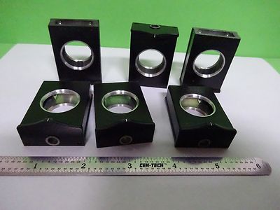Microscope Fixtures Lot Objective Holder Optics AS IS
