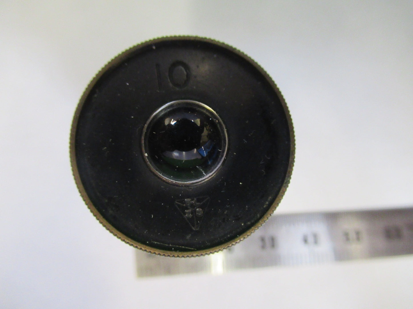 ANTIQUE BAUSCH LOMB 10X EYEPIECE OCULAR MICROSCOPE PART As Pictured T4-B-30