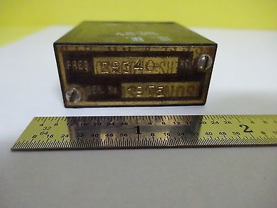 ANTIQUE QUARTZ RADIO CRYSTAL AUSTRALIA FREQUENCY CONTROL #W7-41