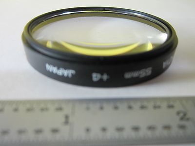 Optical Lens Convex Concave Hoya 55 mm +4 Laser Optics