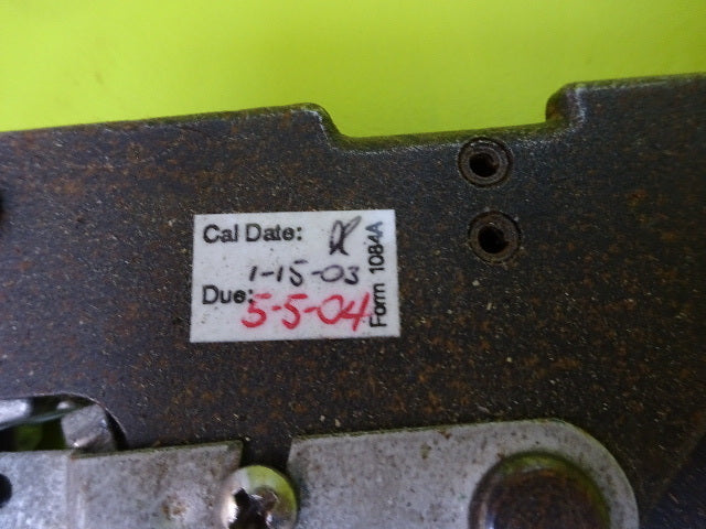 FOR PARTS SHURE STAKE MAKER CRIMPING TOOL [rusty] AS IS #TA-3-4