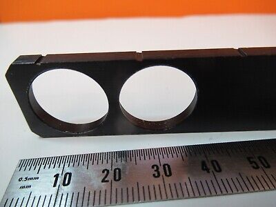 EMPTY SLIDE WITHOUT OPTICS LENSES MICROSCOPE AS PICTURED &14-B-31
