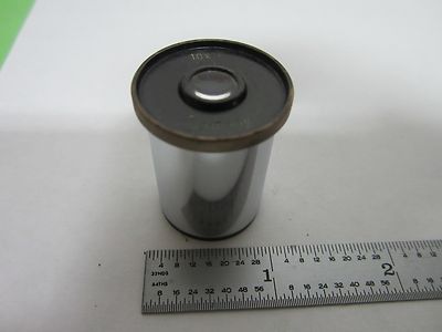Microscope Part Eyepiece Wolfe Wetzlar Germany 10X Optics