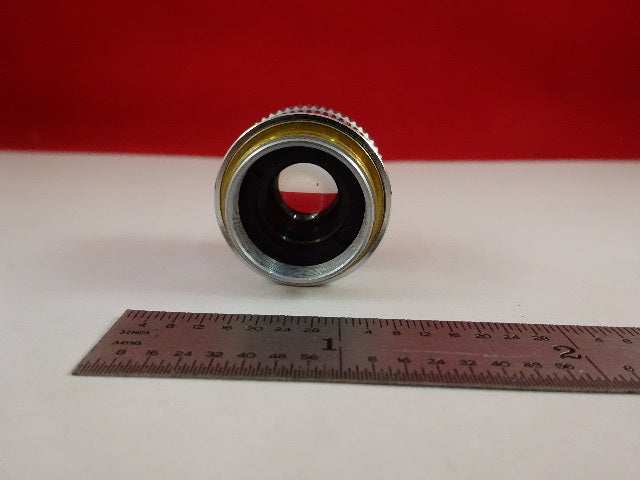 MICROSCOPE PART OBJECTIVE LEITZ WETZLAR GERMANY LL20X OPTICS AS IS #F2-A-16