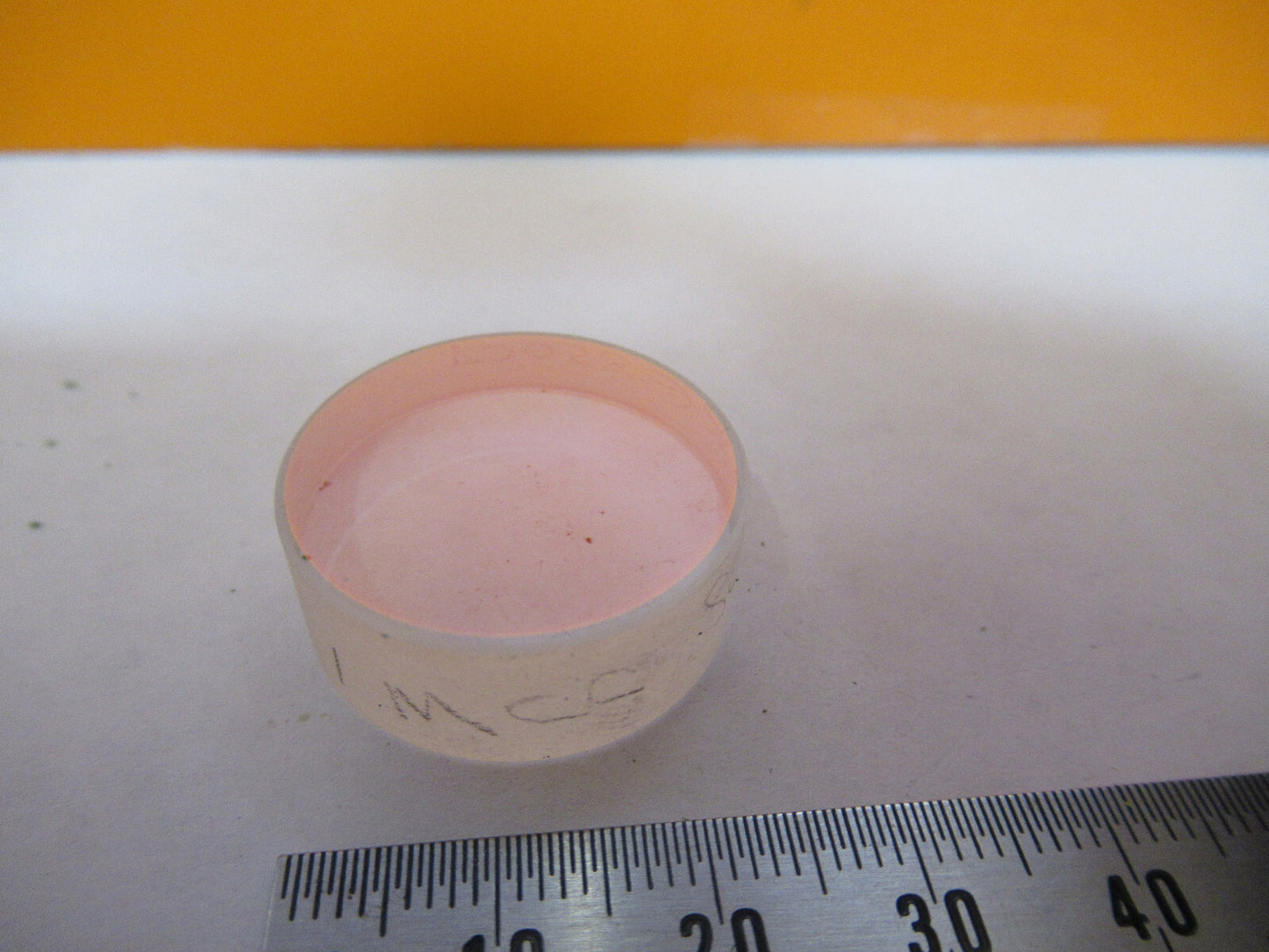 OPTICAL ex-NASA  BAD COATED LENS PRO LASER OPTICS AS PICTURED Y4-A-94