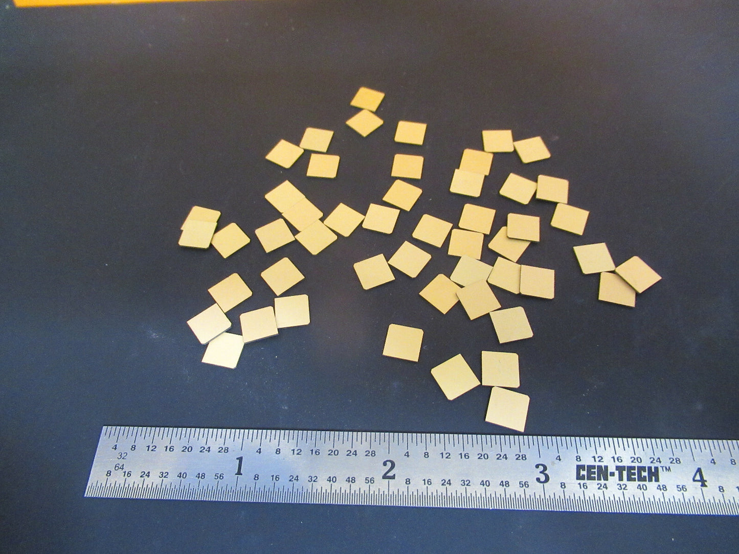 Lot Y-cut Gold Plated Quartz Piezoelectric Blanks Ultrasonic Sensor