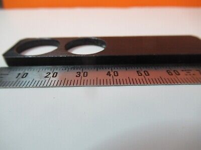 EMPTY SLIDE WITHOUT OPTICS LENSES MICROSCOPE AS PICTURED &14-B-31