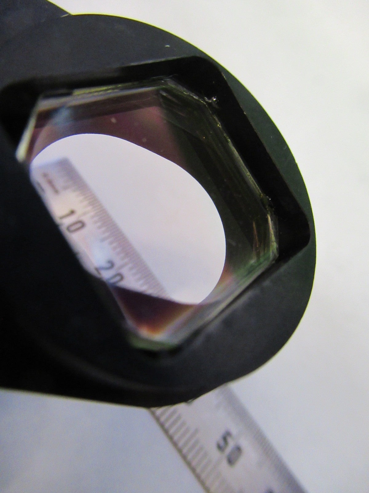 AUS JENA GERMANY DIC LENS MOUNTED POLARIZER MICROSCOPE PART AS PICTURED V8-B-06
