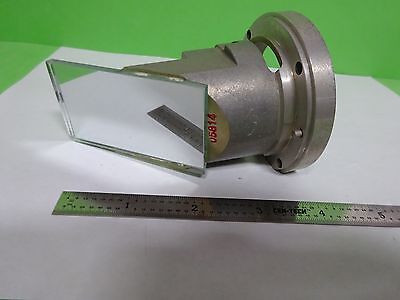 MICROSCOPE PART MOUNTED MIRROR DMRM DMR LEICA GERMANY OPTICS AS IS BIN#A3-N-02