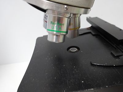 FOR PARTS REICHERT 1-60 ONE SIXTY  MICROSCOPE OPTICS AS IS BIN#TD-3