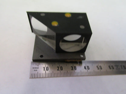 LEITZ WETZLAR GERMANY MOUNTED GLASS PRISM MICROSCOPE PART AS PICTURED X2-A-47