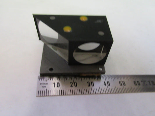 Ernst Leitz Wetzlar Germany Mounted Glass Prism Microscope Part