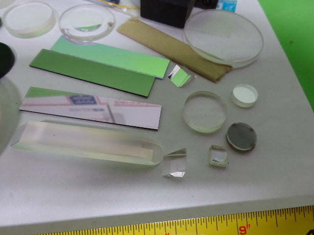 Lot Optical Lenses Prism Mirror Mil Spec Laser Optics