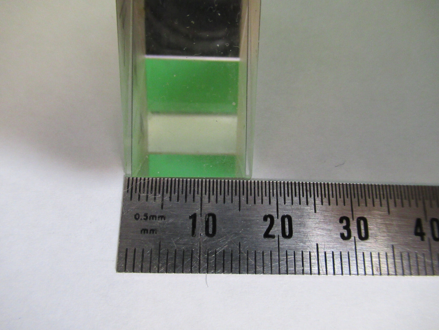 Bausch & Lomb Glass Prism Optics Microscope Optical Part