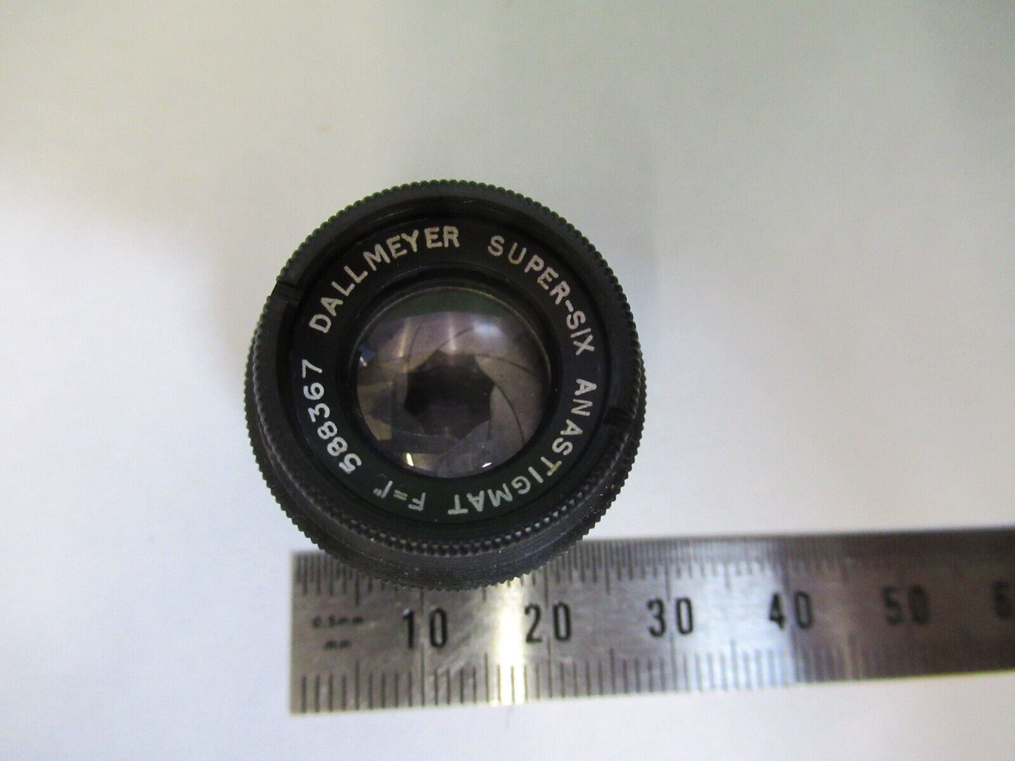 DALLMEYER LENS SUPER SIX ENGLAND + IRIS ANASTIGMAT AS PICTURED &W9-B-06