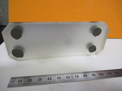 optical large glass TRUNCATED MIRROR MIL SPEC  laser optics as pictured  y3-a-13