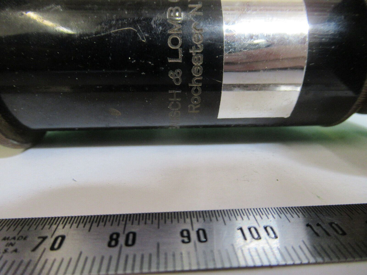 FÜR TEILE BAUSCH LOMB TUBUS + NASENSTÜCK MIKROSKOPTEIL WIE ABGEBILDET #W9-A-11