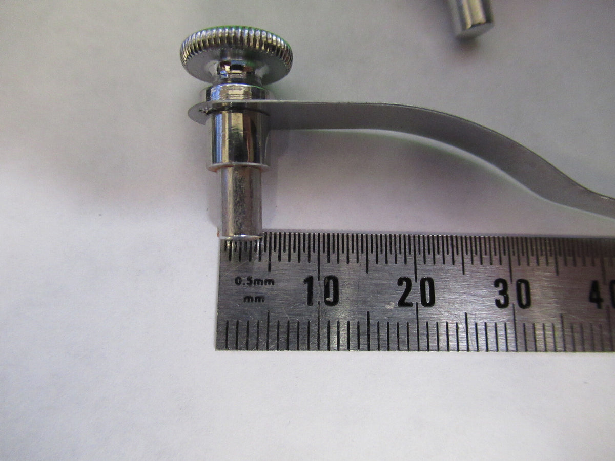 SPENCER AO USA PAIR CLIPS STAGE MICROSCOPE PART AS PICTURED X9-B-04