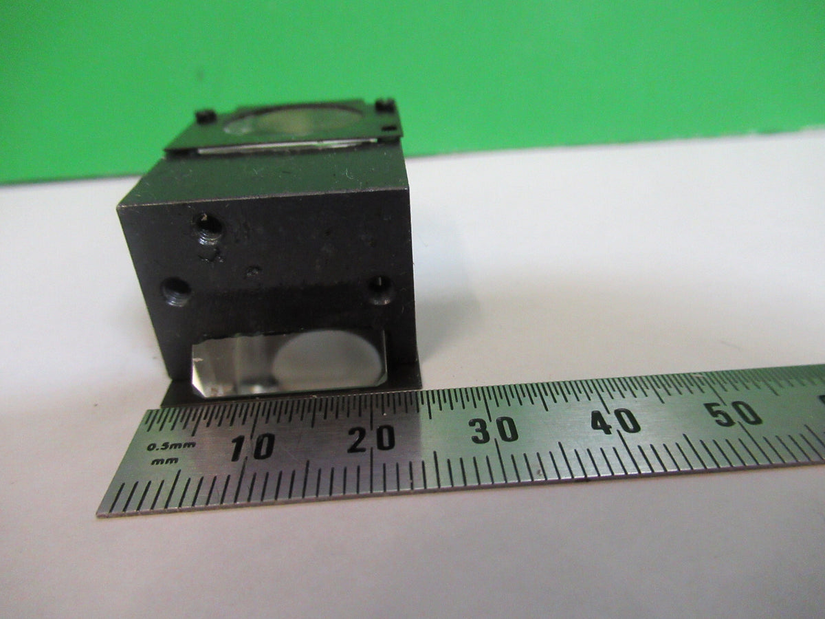BAUSCH LOMB GLASS PRISM OPTICS MICROSCOPE OPTICAL PART AS PICTURED 98-A-09