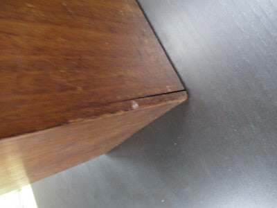 EMPTY SEIBERT GERMANY WOOD CABINET 1800's MICROSCOPE PART AS PICTURED #TB-5