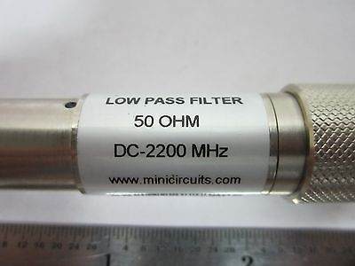 MINI CIRCUITS RF LOW PASS FILTER NLP-2400 GHz LOW NOISE BIN#B2-C-67