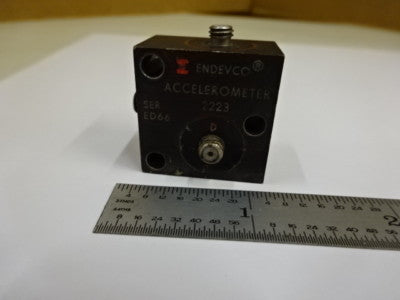 MEGGITT ENDEVCO 2223 ACCELEROMETER VIBRATION SENSOR  TRIAXIAL AS IS #2-B-03