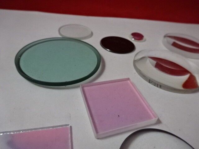 LOT OPTICAL LENSES + FILTERS PRO OPTICS AS IS &U7-A-09B